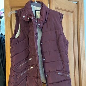 red vest never worn